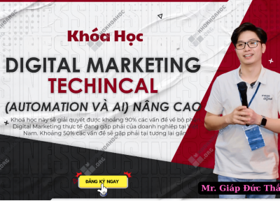 Khóa Học N8N Digital Marketing Technical 2025 Nâng Cao