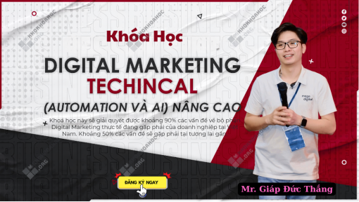 Khóa Học N8N Digital Marketing Technical 2025 Nâng Cao
